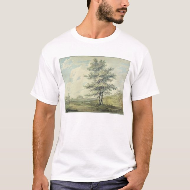 Den Joseph Mallord William turner | landskap med Tee (Framsida)