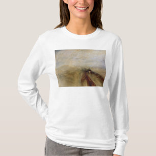 Den Joseph Mallord William turner regnar ånga Tee Shirt