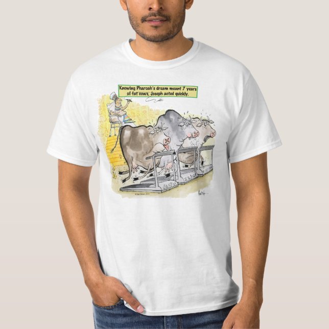 Den Joseph pharaoh'sens skrämmer dröm- tjock T-shirt (Framsida)