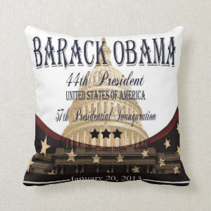 Den jubileums- Obama invigningen 2013 kudder Kudde