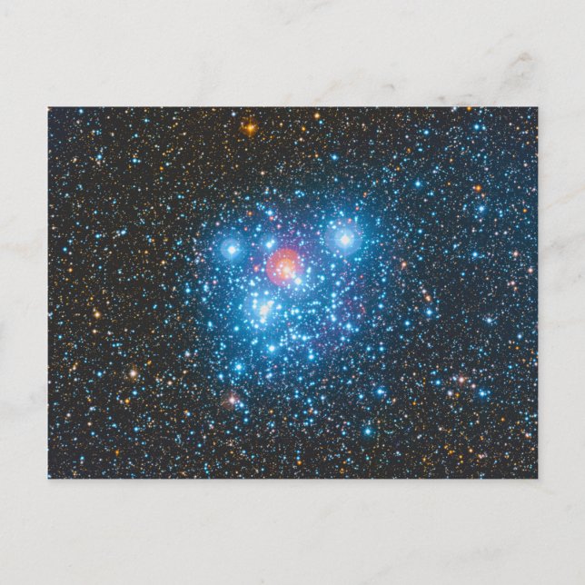Den judiska boxen Kappa Crucis Star Cluster NGC 47 Vykort (Framsida)