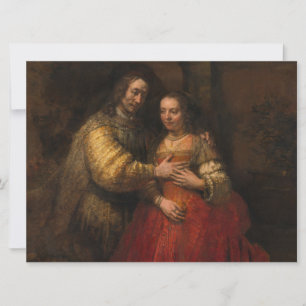 Den judiska Briden (av Rembrandt) Kort
