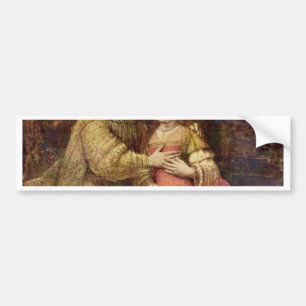 Den judiska bruden (koppla ihop) vid Rembrandt Bildekal