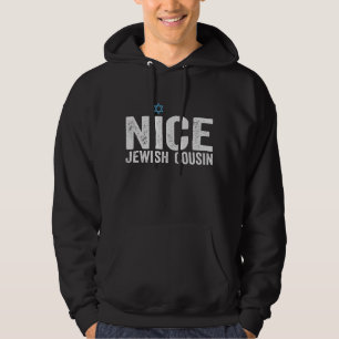 Den judiska kussin Hanukkah Judiska familjegåften  Hoodie