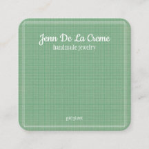 Den judiska Visningen White Print Mint-Grönten