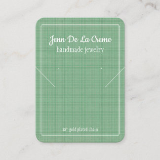 Den judiska Visningen White Print Mint-Grönten