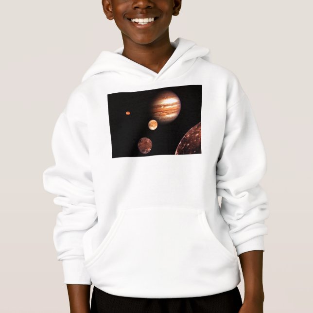 Den Jupiter månen lurar småbarn- & spädbarnkläder Tröja (Framsida)