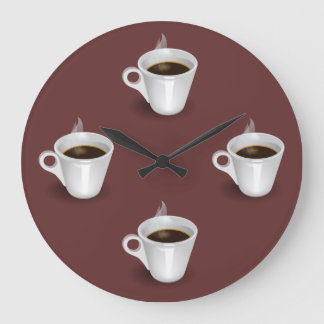 Den kaffeTime väggen tar tid på Stor Klocka