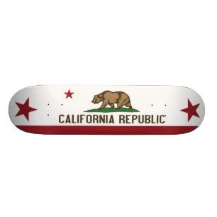 Den Kalifornien klassikerrepubliken Skateboard