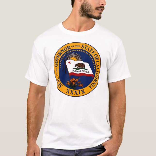 Den Kalifornien regulatorn förseglar skjortan T-shirt (Framsida)