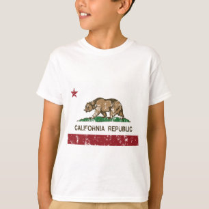 Den Kalifornien republiken sjunker bekymrad Look T Shirt