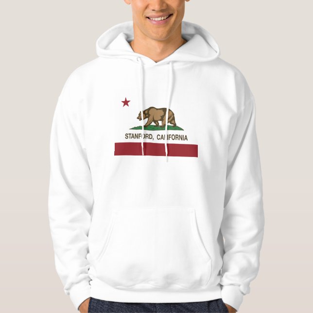 Den Kalifornien republiken sjunker Stanford Sweatshirt (Framsida)
