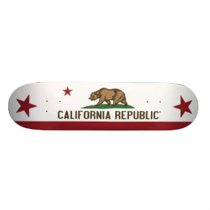Den Kalifornien republiken Skateboard