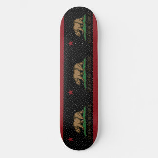 Den Kalifornien republiken svärtar diamanten Mini Skateboard Bräda 18,7 Cm