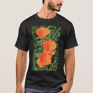 Den Kalifornien vallmon blommar T-tröja Tee