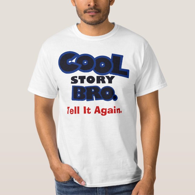 Den kalla berättelsen Bro berättar det igen Tröja (Framsida)