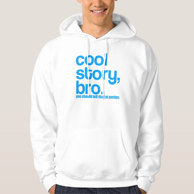 DEN KALLA BERÄTTELSEN BRO BÖR DU BERÄTTA DET PÅ HOODIE (Framsida)