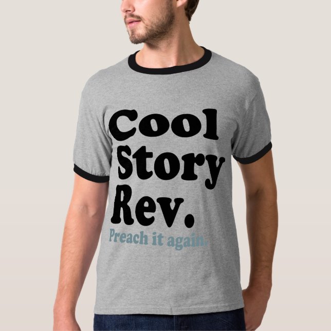 Den kalla berättelsevarven - tända t-shirt (Framsida)