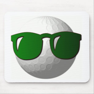 Den kalla golfbolldesignmusen vadderar musmatta