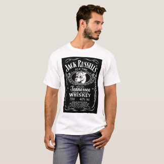 Den kalla jacken Russell bemannar t-skjortan T-shirt