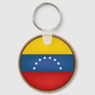 Den kalla Venezuela flagga förseglar Nyckelring