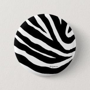 Den kalla zebra ränder knäppas klämmer fast knapp
