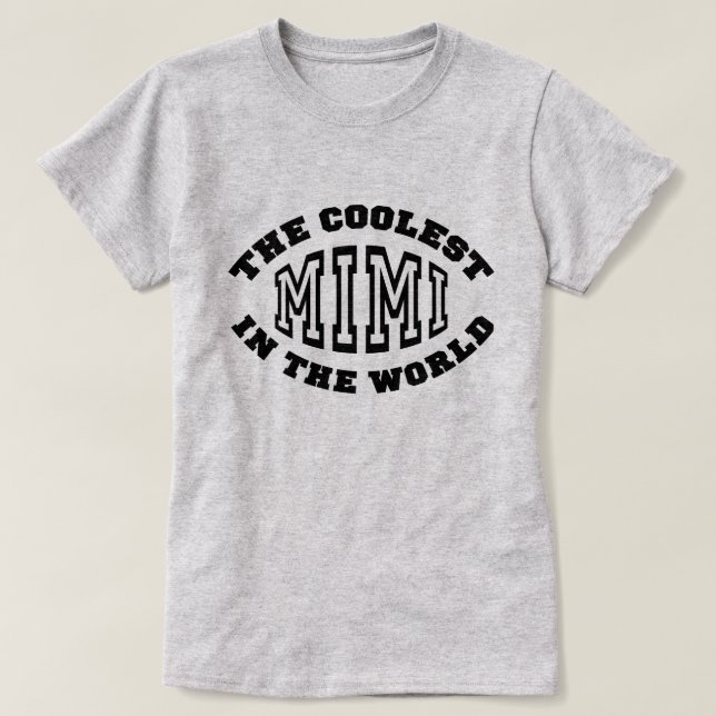 Den kallaste Mimien i världen Tee (Design framsida)
