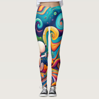 Den kallaste skjortan i Amerika. Jag kärlek. Leggings