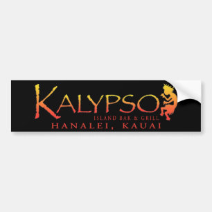 Den Kalypso öpuben och grillar Bildekal