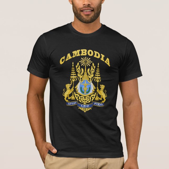 Den kambodjanska royalet förseglar tee shirt (Framsida)