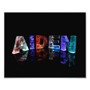Den kända Aidenen i ljus 3D Fototryck