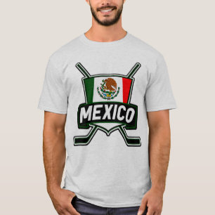 Den kända anpassadet & numrerar den mexicanska t shirt