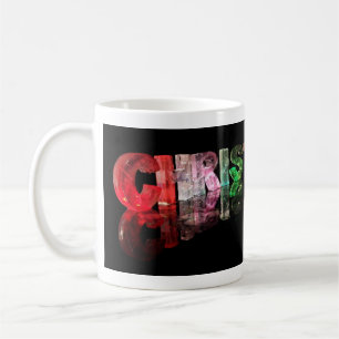 Den kända Christopheren i ljus 3D Kaffemugg