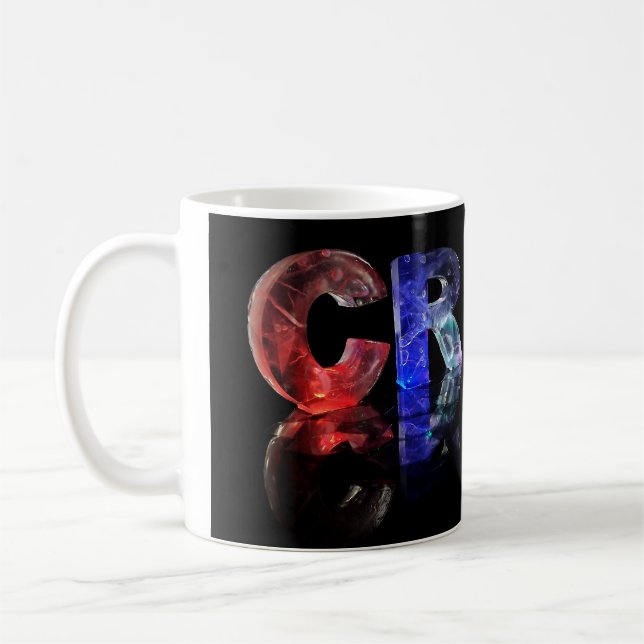 Den kända Craigen i ljus 3D Kaffemugg (Vänster)