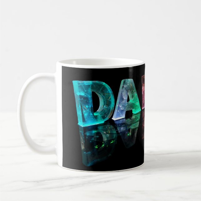 Den kända Danielen i 3D tänder (fotografera), Kaffemugg (Vänster)