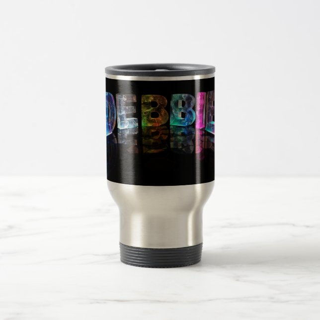 Den kända Debbien i 3D tänder (fotografera), Resemugg (Center)