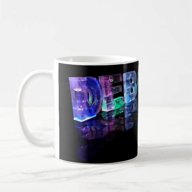 Den kända Deborahen i 3D tänder (fotografera), Kaffemugg (Vänster)