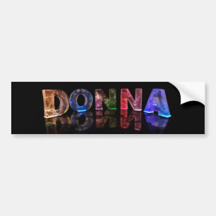 Den kända Donnaen i 3D tänder (fotografera), Bildekal