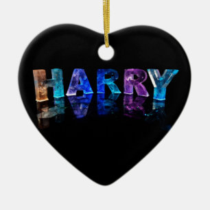 Den kända Harryen i 3D tänder (fotografera), Julgransprydnad Keramik
