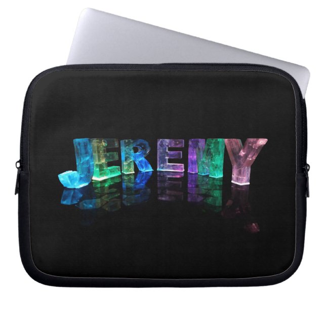 Den kända Jeremyen i 3D tänder (fotografera), Laptop Fodral (Framsidan)