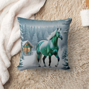 Den kanderade Grönten Horse Kudde