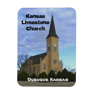 Den Kansas Limestonekyrkan kvadrerar magneten Magnet