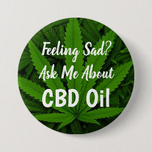 Den känsliga ledsen frågar mig att om CBD-olja Knapp
