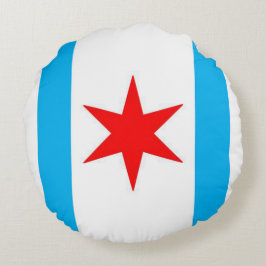 Den kaptenChicago snugglen skyddar Rund Kudde