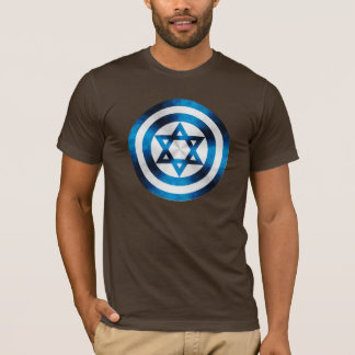 Den kaptenIsrael hjälten skyddar Tee Shirt