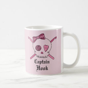 Den kaptenkrokskallen & virkningen hakar (rosor kaffemugg