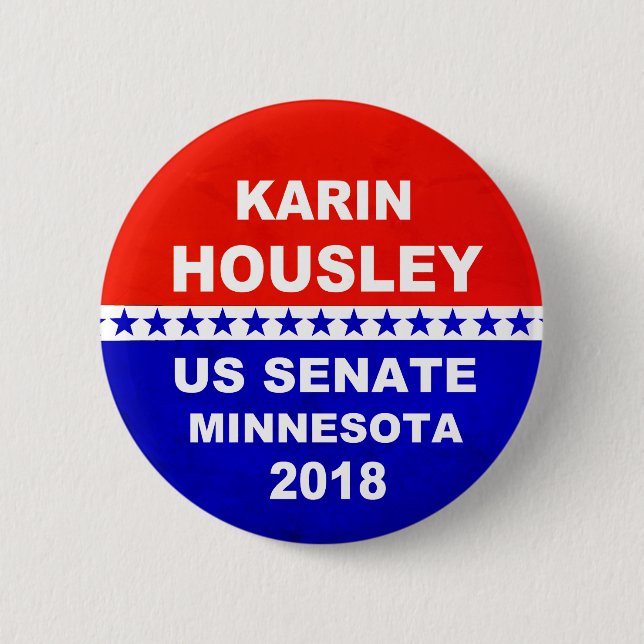 Den Karin Housley US senaten Minnesota 2018 Knapp (Framsida)