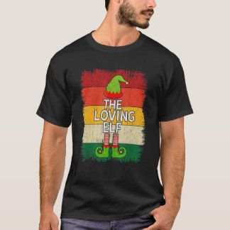 Den kärleksfulla älvan Matchande Grupp Julfest Paj T Shirt