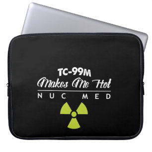 Den kärn- medicinen TC-99M gör mig hoade Laptop Fodral