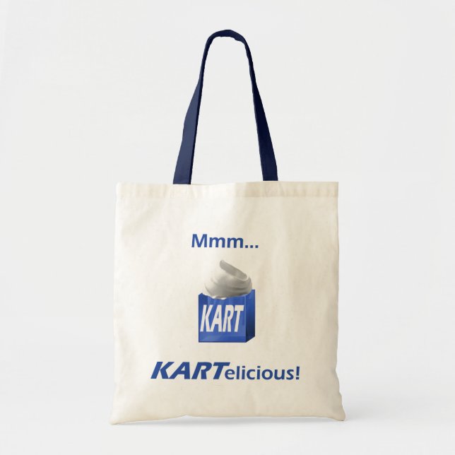 Den KARTelicious totot hänger lös Tygkasse (Framsidan)
